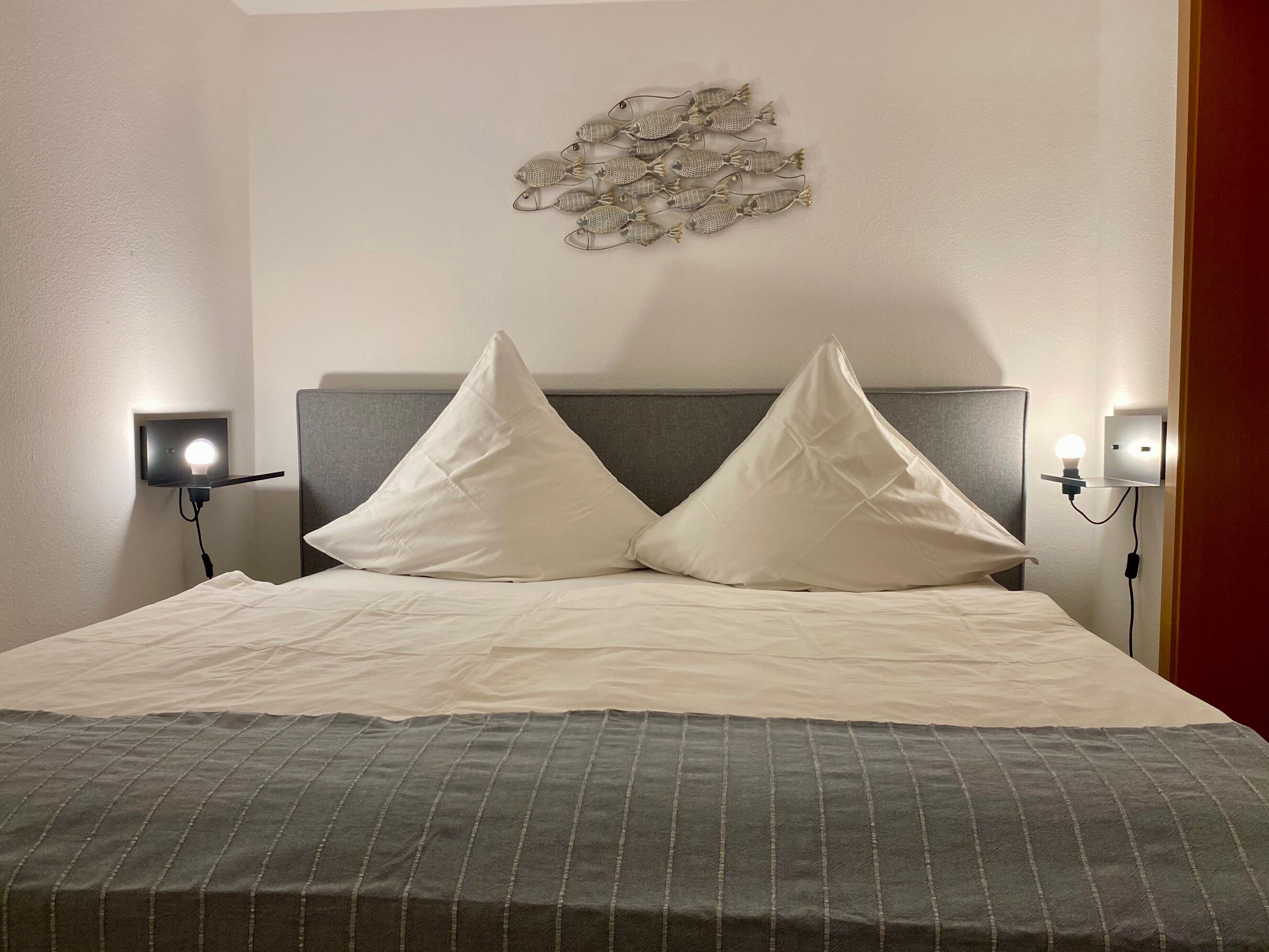 2 chambres, draps fournis