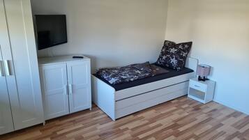 1 Schlafzimmer, kostenloses WLAN, Bettwäsche