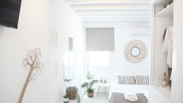 1 chambre, fer et planche Ă repasser, Wi-Fi gratuit, draps fournis