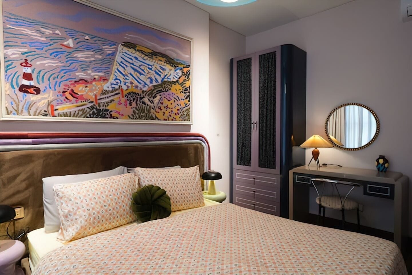 Superior Apartment, 2 Bedrooms, Kitchen, City View | Desk, laptop workspace, blackout curtains, soundproofing