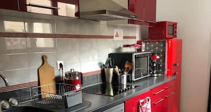 Le Rameau 4 room ground floor apartment Sainte Ménéhould town center Marne