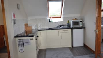 Apartemen | Dapur pribadi | Lemari es, microwave, oven, dan kompor
