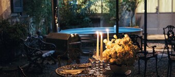 Villa Lucini 1886 "Garden Apt.", close to Lake Como & Milan. Sauna & tank pool