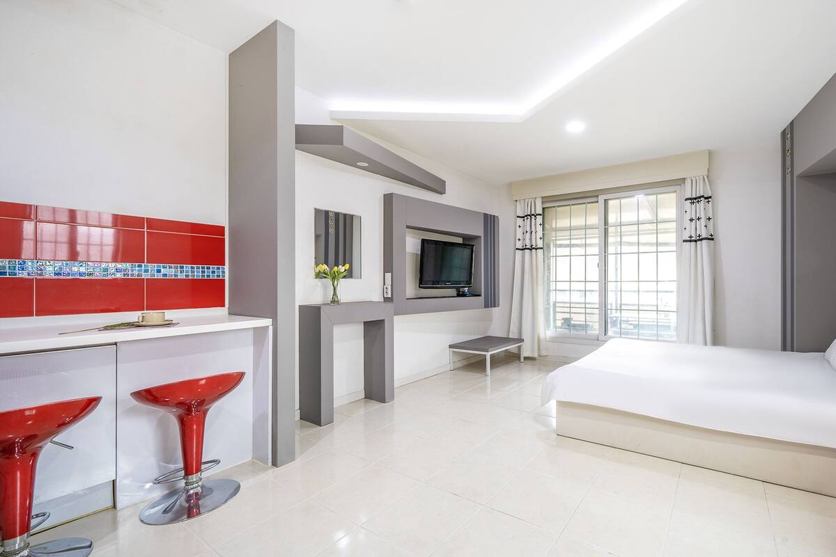 Phòng cơ bản, 1 phòng ngủ (301 (Pet)) | 1 phòng ngủ, truy cập Internet không dây miễn phí 
