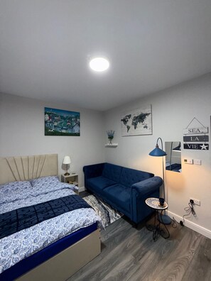 Apartamento | 1 quarto, Wi-Fi de cortesia, roupa de cama