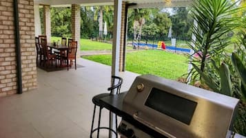 Shared Dormitory, 1 Bedroom, Smoking, Patio | Outdoor dining