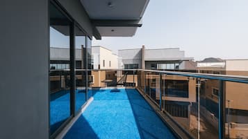 Suíte premium, vista para a montanha | Terraço/pátio