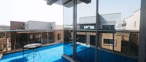 Premium-Suite, Bergblick | Terrasse/Patio