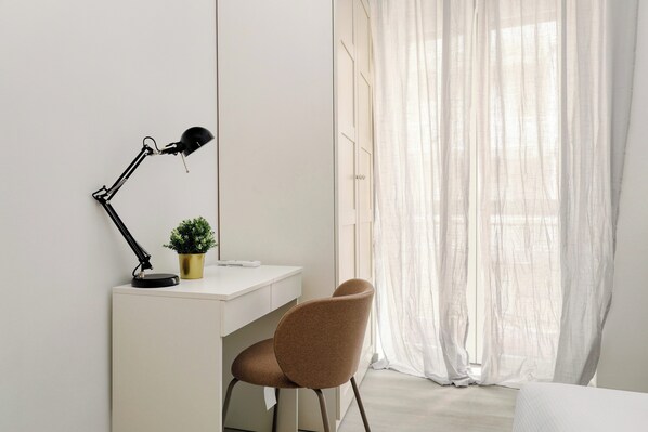 Standaard appartement | 2 slaapkamers, een strijkplank/strijkijzer, gratis wifi, beddengoed