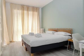 Standaard appartement | 2 slaapkamers, een strijkplank/strijkijzer, gratis wifi, beddengoed