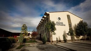 Voorkant van accommodatie