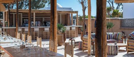 Blick auf den Strand