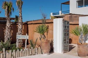 Entrada de la propiedad