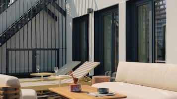 Departamento presidencial, vista a la ciudad | Terraza o patio