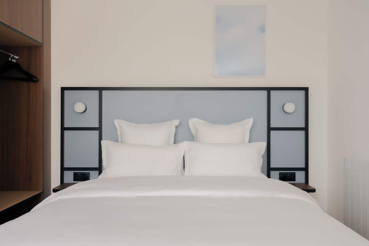 3 chambres, literie de qualité supérieure, matelas mémoire de forme