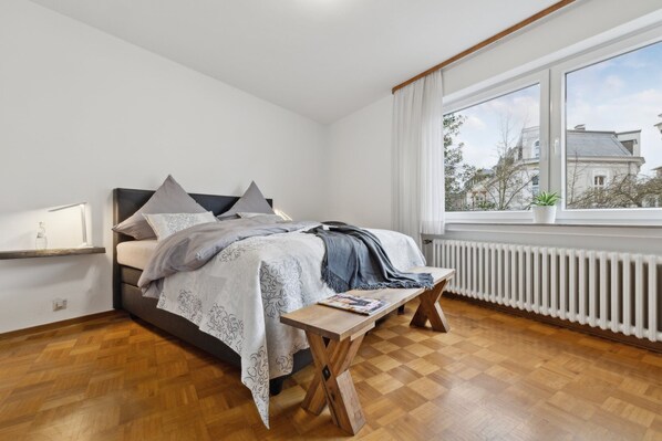 2 chambres, accès au Wi-Fi (inclus), literie fournie