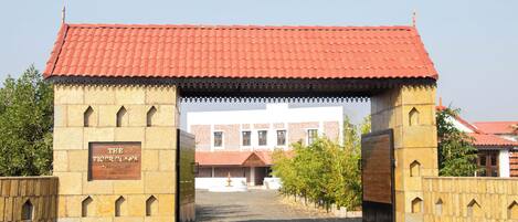 Fassade der Unterkunft