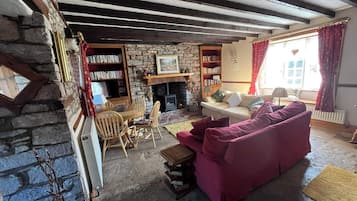 Casa rural | Sala d'estar | Televisor i llar de foc