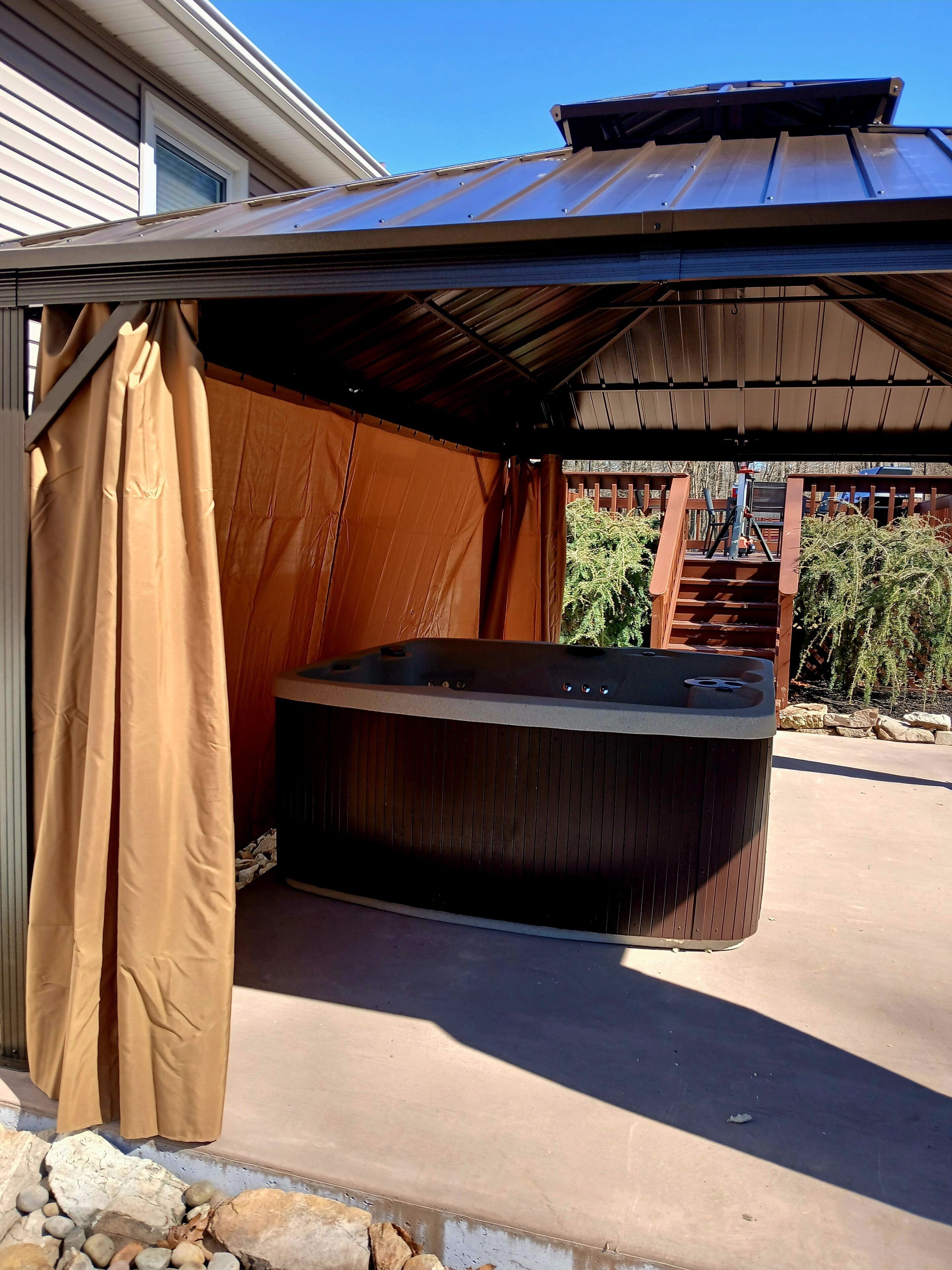 Bubbelpool utomhus