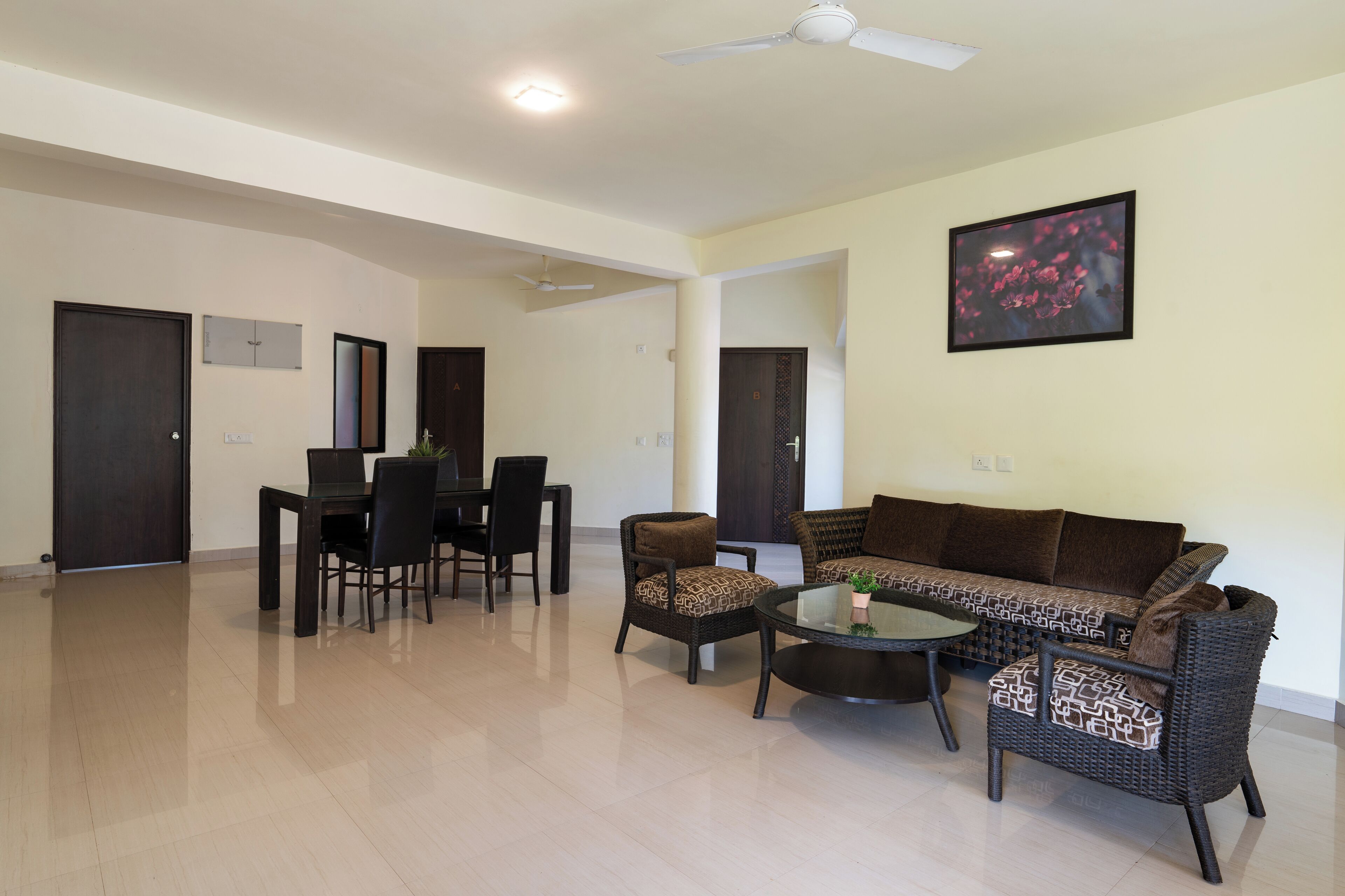 42-inch LED TV with cable channels