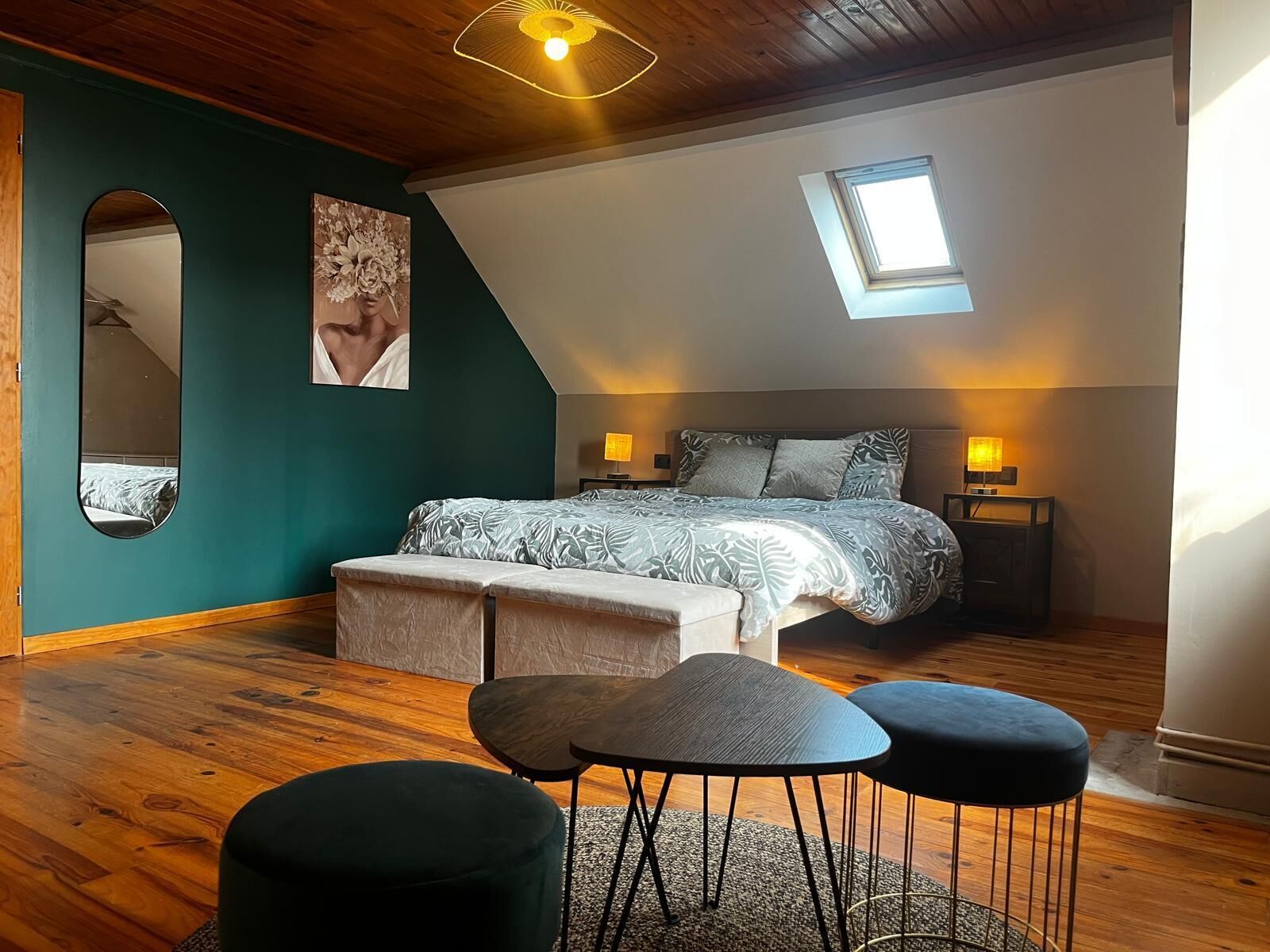 2 chambres, fer et planche à repasser, Wi-Fi gratuit, draps fournis