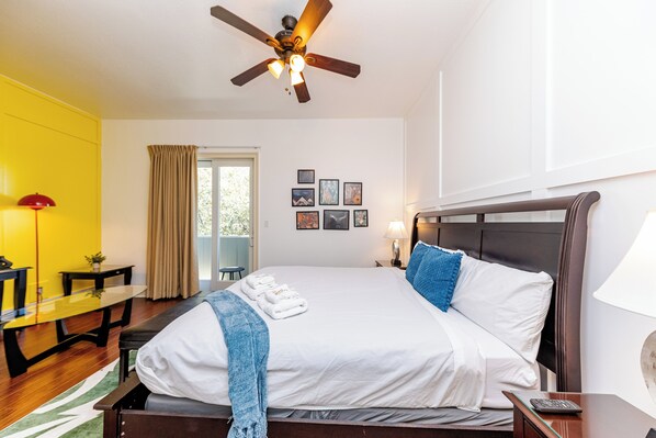 1 室のベッドルーム、アイロン / アイロン台、WiFi、ベッドシーツ