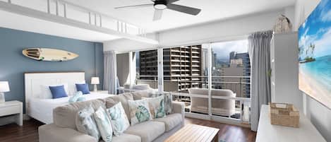 1 bedroom, iron/ironing board, free WiFi, bed sheets