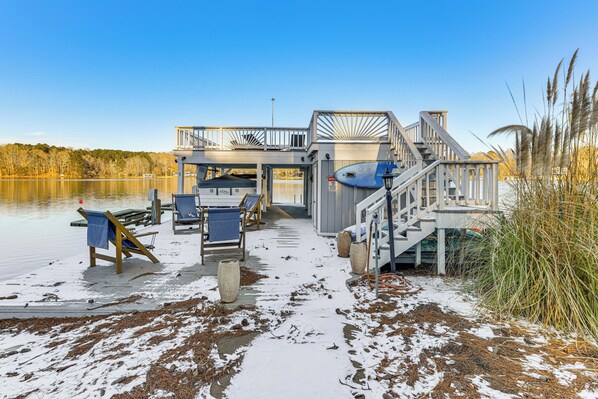 House (5 Bedrooms) | Interior - Waterfront Home w/ Dock on Lake Gaston! (Bracey)