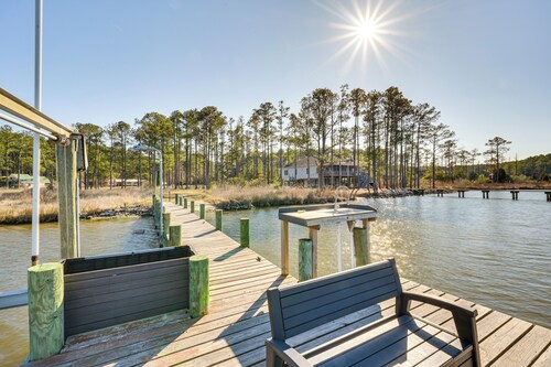 Boat Dock & Ramp: Upwind Acres Guesthouse!