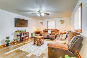 House (2 Bedrooms) | Front of property - 1 Mi to Dtwn Mountain View: Home w/ Deck (Mountain View)