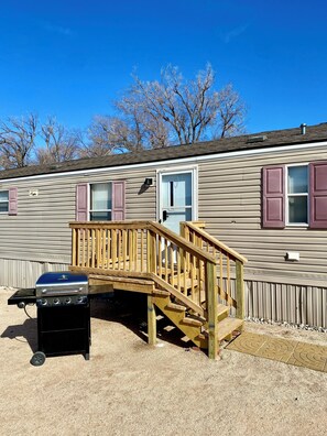 Maison, 2 chambres, patio | Enceinte de l’hébergement