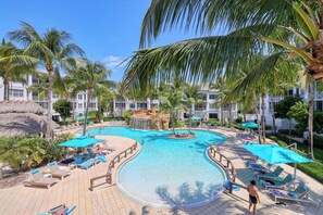 Pool - Elegantly Decorated Condo with Pool View! (Bonita Springs)