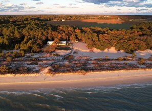 On the beach - Private Beachfront Home New to Vacation Rentals, near Cape Charles! (Cape Charles)