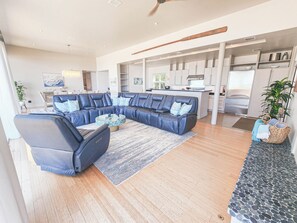 Fireplace - Private Beachfront Home New to Vacation Rentals, near Cape Charles! (Cape Charles)