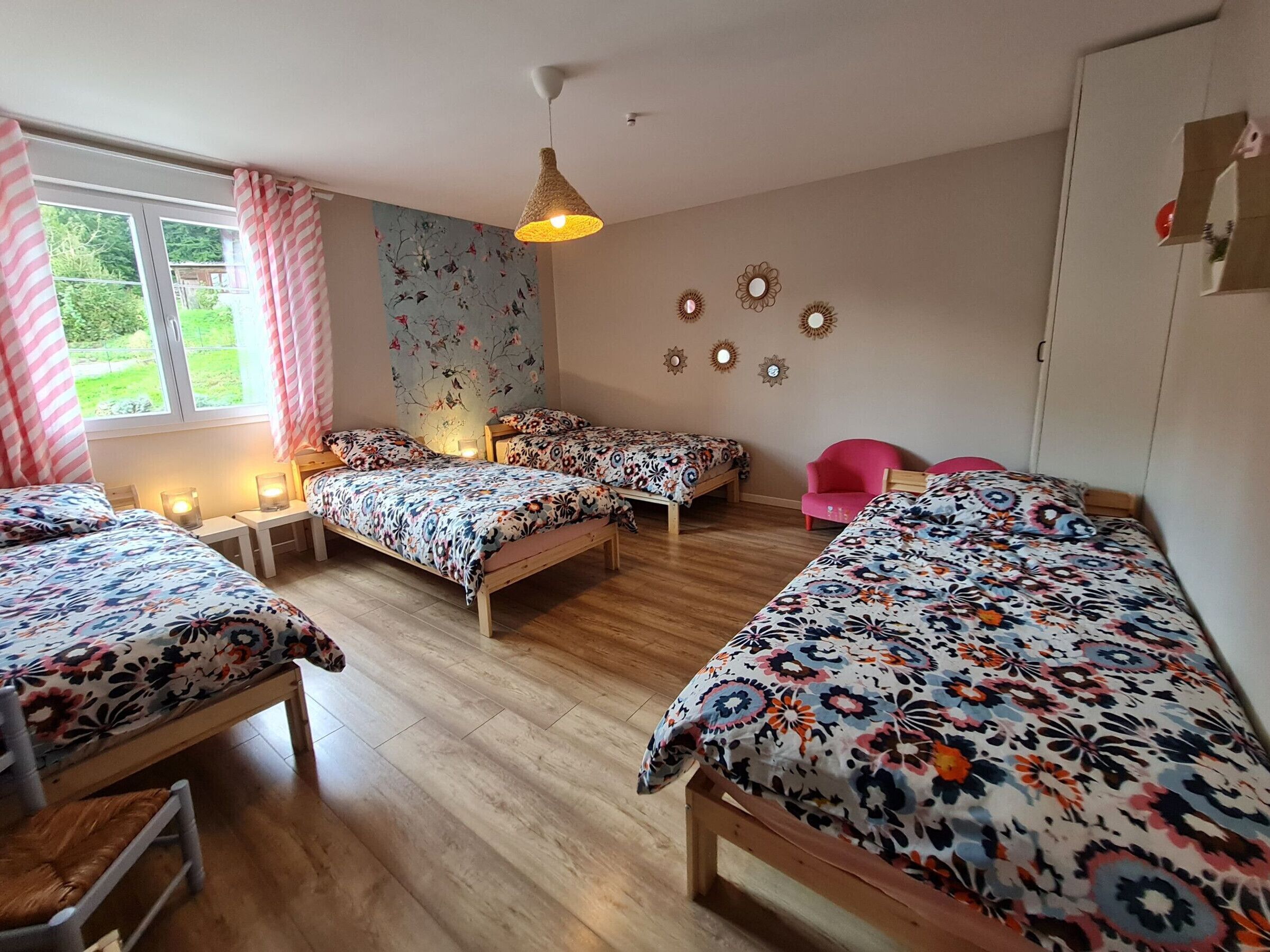5 chambres, Wi-Fi gratuit, draps fournis