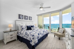 1 bedroom, iron/ironing board, free WiFi, bed sheets - Aqua 1610 PCB at its Finest/Oceanfront/ High Clean Standard/Beach Chairs/Wifi (Panama City Beach)