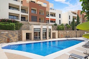 Indoor pool, a heated pool