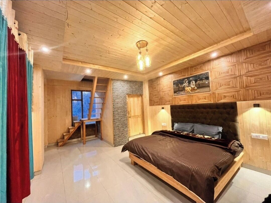 华丽双床房, 阳台, 山景 | 免费 WiFi