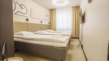 Deluxe Triple Room | Peti besi dalam bilik, kalis bunyi, Wi-fi percuma