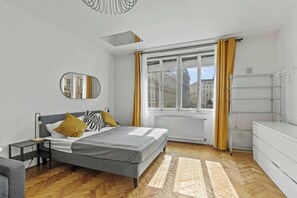 2 Schlafzimmer, Bügeleisen/Bügelbrett, kostenloses WLAN, Bettwäsche