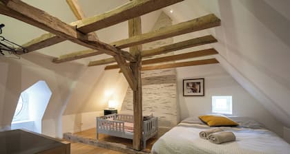 Le logis de saint jean Character house with swimming pool