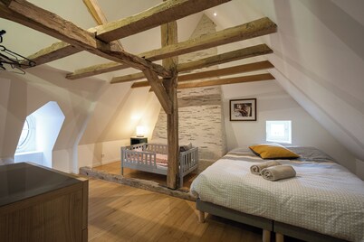 Le logis de saint jean Character house with swimming pool