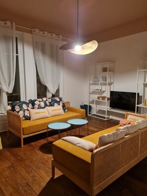 Living area - Art deco-cooning, (Autun)