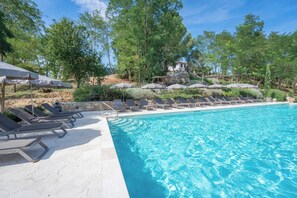 Seasonal outdoor pool - Belmonte Spereto Pool Nature Montaione  (Montaione)