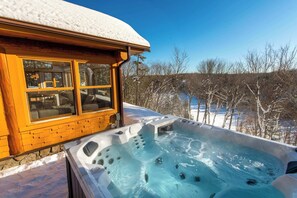 Baignoire à remous extérieure