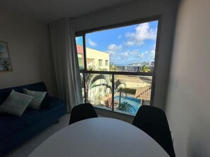Interior - Modern FLAT with incredible view of Morro do Careca (Ponta Negra Natal)