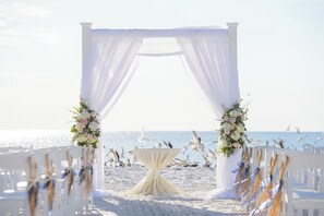 Außenbereich für Bankette