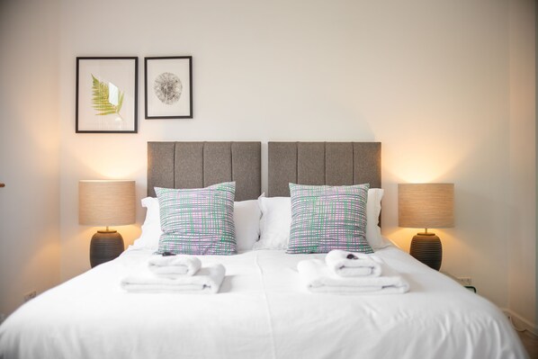 5 makuuhuonetta, internet, vuodevaatteet