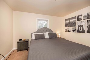 2 habitaciones, decoración personalizada y muebles diferentes
