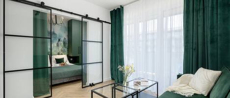 1 Schlafzimmer, Bügeleisen/Bügelbrett, Reisekinderbett, kostenloses WLAN